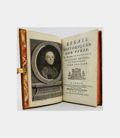 Essais historiques sur Paris. par Saint-Foix - Photo principale