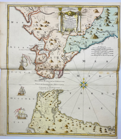 Carte nouvelle de l’Isle de Cadix & du Détroit de Gibraltar par Jean de Petit - Photo principale