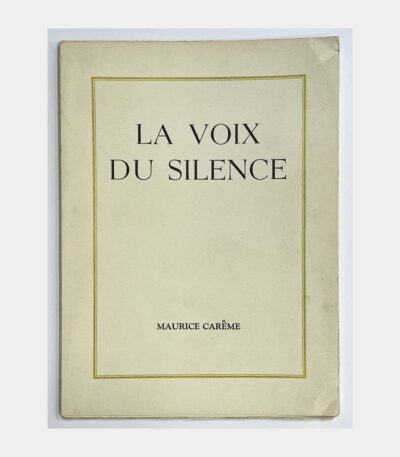 La Voix du silence par CARÊME (Maurice) - Photo principale