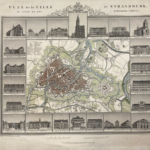 Plan de la Ville de Strasbourg et Vues de ses principaux édifices. par Massinger - Photo principale