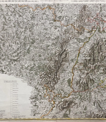 Carte de la région Rhénane, côté français et allemand par Chauchard - Photo principale