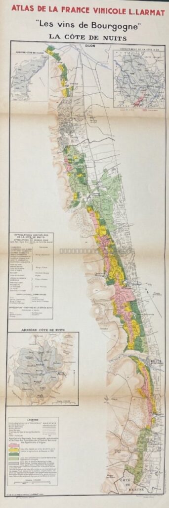 La côte de Nuits - Les Vins de Bourgogne par Louis Larmat - Photo principale