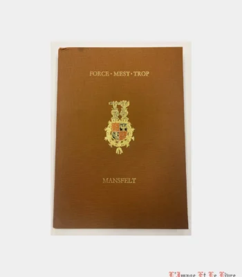 Les reliures aux armoiries de Pierre Ernest de Mansfeld par Emile van der Vekene - Photo principale